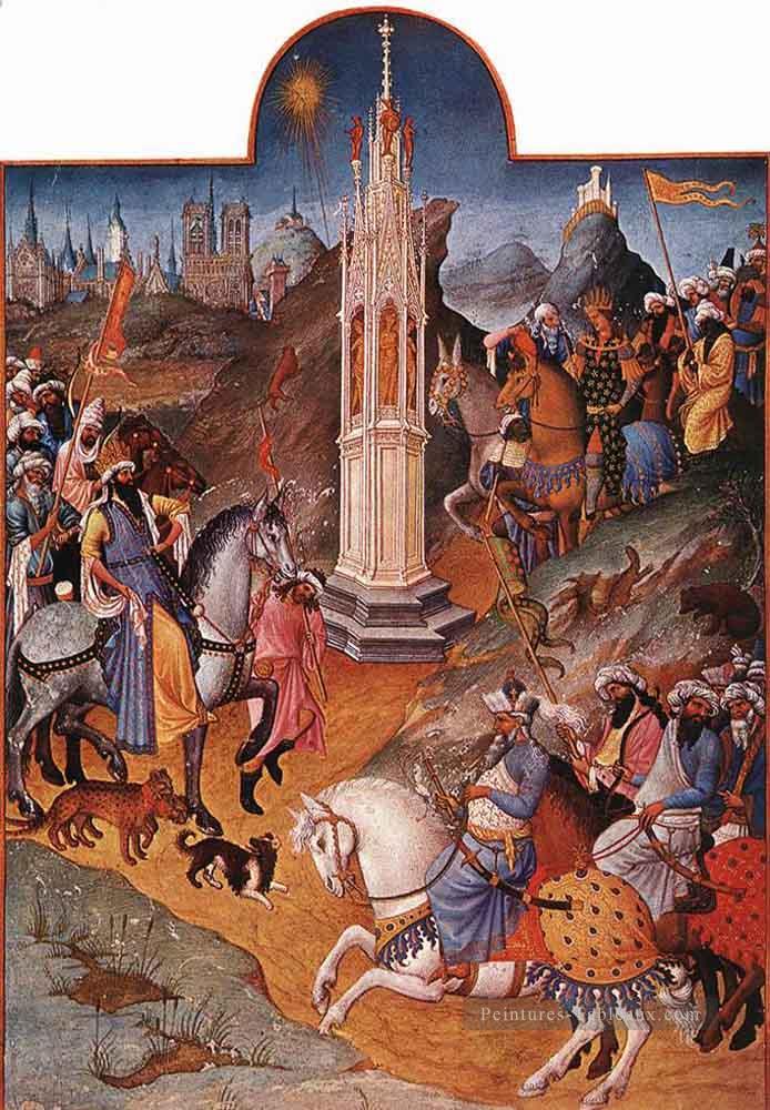 Les Tres Riches Heures du Duc de Berry 1416 Limbourg Jean Peintures à l'huile